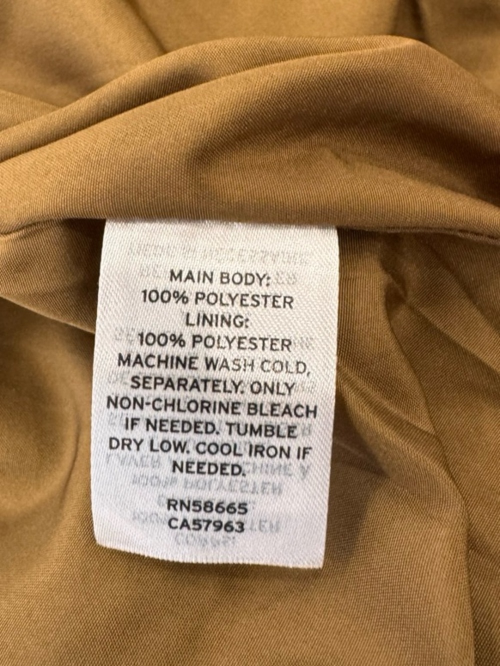 Nordstrom Women's Trench Coat - Chestnut - Picture 7 of 10
